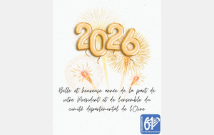 Meilleurs Vœux pour 2026